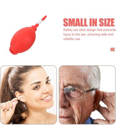 Lurrose Ear Cleaning Device - Air Blower & Dust Ball for Electronics Keyboards & Succulents - Red Hand Bulb Wash Tool - Buy Online on GoSupps.com