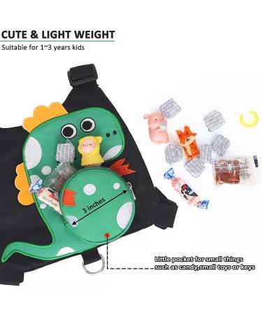 3 in 1 Baby Toddler Leash Set - ELONGRIVER Anti Lost Wrist Link, Child Safety Harness, and Kid Backpack - Buy Online on GoSupps.com