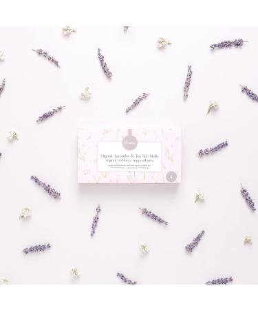 Femallay Organic Lavender & Tea Tree Oil Vaginal Suppositories - 100% Natural Feminine Care for Hygiene & Dryness - 7 Individually-Sealed Melts + Applicator - Buy Online on GoSupps.com