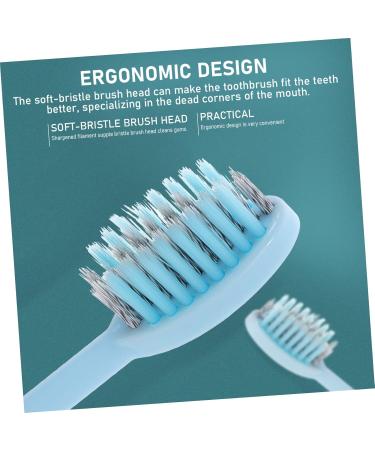 Buy Healvian 3ST Travel Toothbrush with Toothpaste & Braces Cleaning Brush - Manual Tooth Hygiene Kit (Blue 1 Pack) - Ideal for International Shipping - Buy Online on GoSupps.com