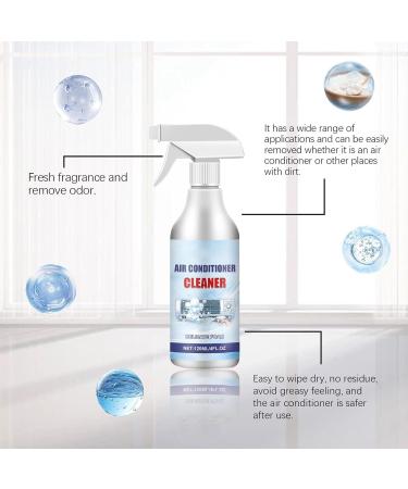 Air Conditioner Cleaner Spray - 120ml Rinse-Foam Spray Ac Coil Cleaner Foaming Air Conditioner Coil Cleaner Spray for Dust Dirt - Buy Online on GoSupps.com