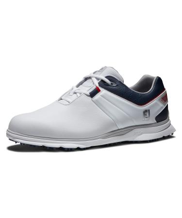 FootJoy Men's Pro/Sl Golf Shoes 9.5 White/Navy/Red