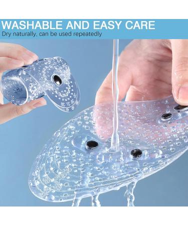 Foot Massage Insoles for Men & Women - Magnetic Acupressure Inserts for Reflexology & Pain Relief - Breathable & Adjustable TPR Insoles (28-30cm - Buy Online on GoSupps.com