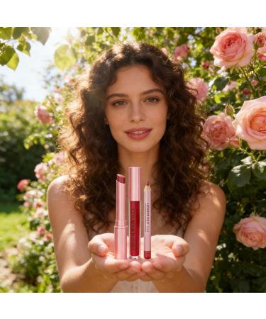  Muwugui Lip Pencil and Lip Gloss Kit - High Pigmentation - Glossy and Plumping | For Women and Girls - Everyday Beauty Evening Travel Dates - Buy Online on GoSupps.com