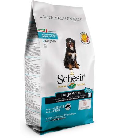 Schesir Food for Large Adult Dogs Fish Flavor Maintenance Line kibble - 12 kg Bag Format - Buy Online on GoSupps.com