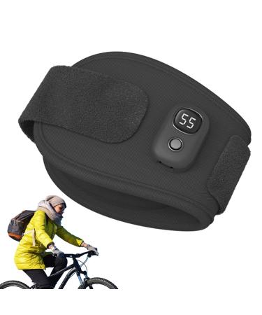 Electric wrist bandage fast warming wristwound warmer comfortable outdoor heat products for cycling hiking mountaineering homework fishing black