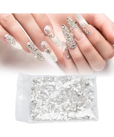 Nail Art Rhinestones Set Dazzling Shining Effect Crystal Flatback Rhinestones ABS Material for Nail Crafts Makeup - Buy Online on GoSupps.com