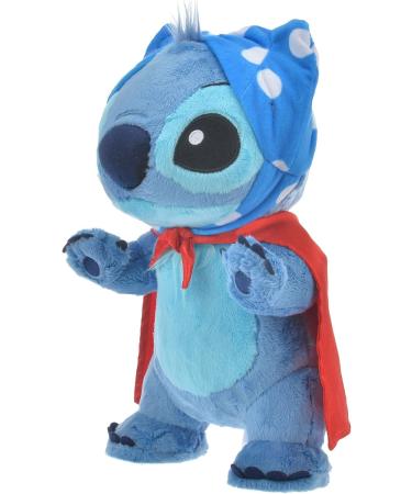 Disney Store Official Stitch Medium Soft Toy - 30cm/11 Plush Alien with Superhero Cape - Suitable for Ages 0 - Buy Online on GoSupps.com