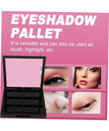 OHPHCALL 1pc 12 Empty Eye Shadow Pallet Empty Eye Shadow Case Makeup Palettes Loose Powder Organizer Black - Buy Online on GoSupps.com
