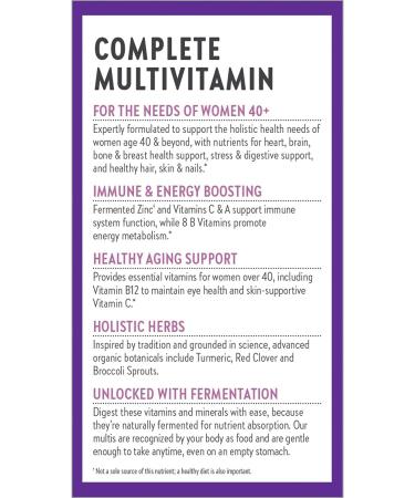 New Chapter Women's Multivitamin 40+ | Every Woman's One Daily - 48 Capsules - Buy Online on GoSupps.com