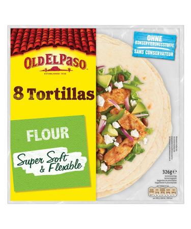 Old El Paso Wheat Tortillas Nature the Package 326 g