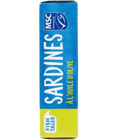 Sardines in olive oil 12 x 120g/85g - Buy Online on GoSupps.com