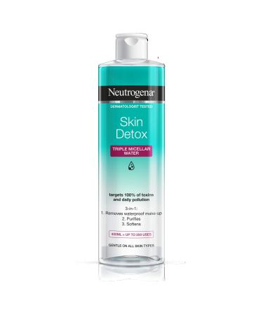 Neutrogena Skin Detox Triple Micellar Water 400 ml - Buy Online on GoSupps.com