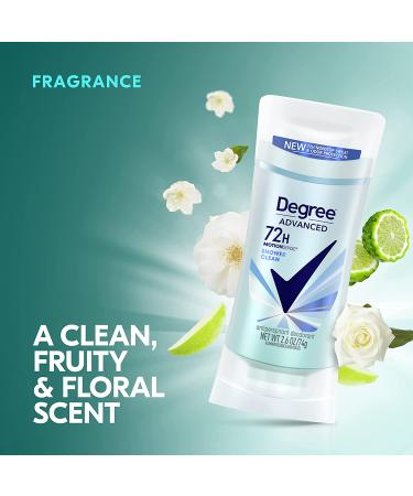 Degree Advanced Shower Clean Antiperspirant for Women 2.6 oz - Pack of 4 | 72-Hour Sweat & Odor Protection with MotionSense Technology - Buy Online on GoSupps.com