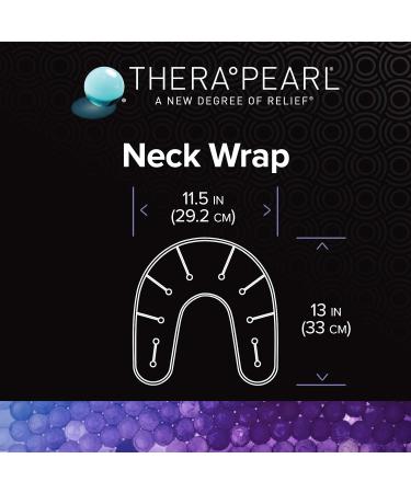 TheraPearl Color Changing Neck Wrap - Reusable Hot Cold Therapy Pack for Neck Pain Relief - Buy Online on GoSupps.com
