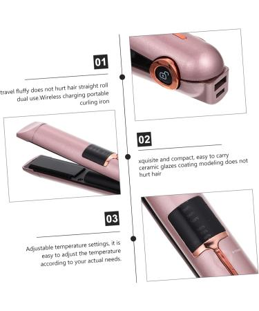 FOMIYES 2pcs Curling Iron Hair Curling Tools Hair Straightener Curler Portable Curling Wand Mini Curler Abs - Buy Online on GoSupps.com