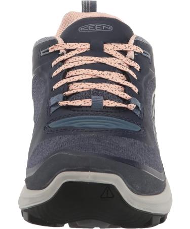 KEEN Women's Terradora Flex Waterproof Hiking Shoes - Vintage Indigo/Peachy Keen - Size 9 - Buy Online on GoSupps.com