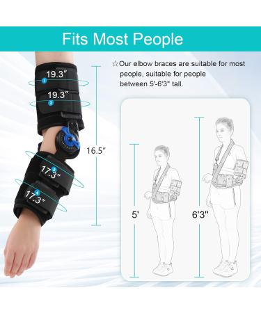 Buy TANDCF Bestlife ROM Hinged Elbow Brace | Support Splint Orthosis for Right & Left Arm - Comfort & Stability - Buy Online on GoSupps.com