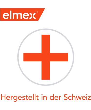 Elmex Toothbrush Caries Protection InterX Medium - 3 Pack | X-Bristles for Thorough Cleaning & Short Head for Molars - Buy Online on GoSupps.com