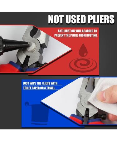 GOLD DEER 8 Glass Running Pliers for Cutting Glass Curved Jaws Glass Cutting Tools with Rubber Tips and Allen Key  Heavy Duty Key Fob Pliers for Key Fob Hardware Install and Stained Glass Work - Buy Online on GoSupps.com
