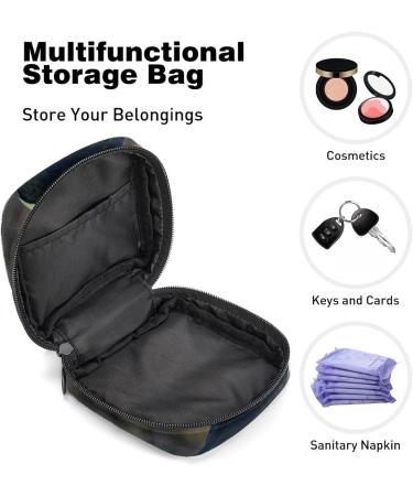 GIAPB Period Bag - Parrot Bird Print Storage & Travel Makeup Pouch | Color977 - Buy Online on GoSupps.com