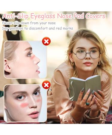 20 Pairs Silicone Nose Pads for Glasses - Non-Slip Replacement Pads for Sunglasses & Optical Frames - Buy Online on GoSupps.com