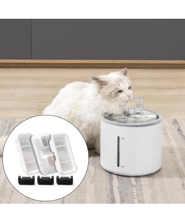  ponges de rechange pour fontaine eau automatique pour chats piles pour animaux domestiques 6 x - Buy Online on GoSupps.com