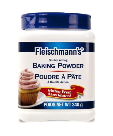 Fleischmann's Double Acting Baking Powder Gluten Free 340g Imported from Canada