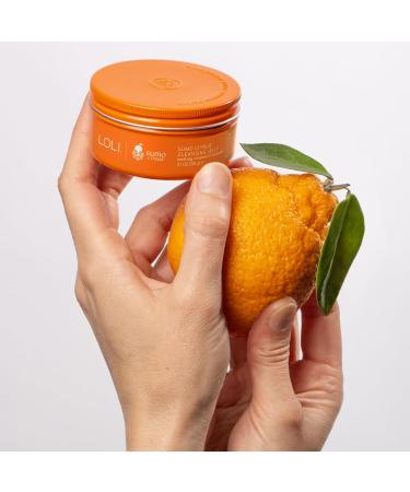 LOLI Beauty Sumo Citrus Cleansing Jelly | Vitamin C Cleanser | Clean Non-Toxic Zero Waste Skincare | 3.1 oz - Buy Online on GoSupps.com