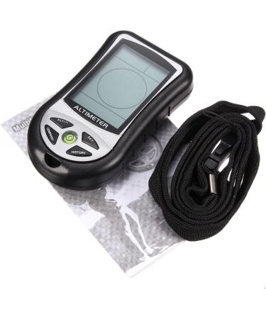 8-in-1 Multifunctional Outdoor Device with LCD Display: Compass Altimeter Barometer Thermometer Clock & Calendar - Perfect for Hiking & Camping - Buy Online on GoSupps.com