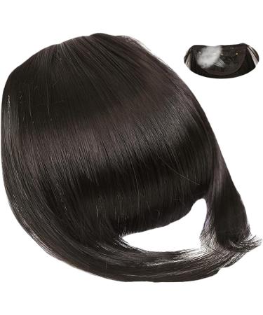 Bangs Hair Clip Fringe Clip In Hair Clip in Fringe High Temperature Fiber Clip in Bangs with Temple Hair Breathable Natural Look Fake Flat Bangs Front Face Fake Fringe for Women Girl Style3 - Buy Online on GoSupps.com
