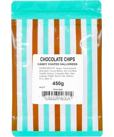 Halloween Candy Coated Chocolate Chips 450 g - Buy Online on GoSupps.com