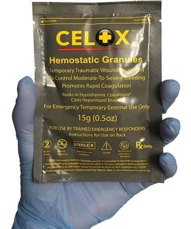 SIXNE Celox Hemostatic Granules 15g - Fast-Acting Bleeding Control - Buy Online on GoSupps.com