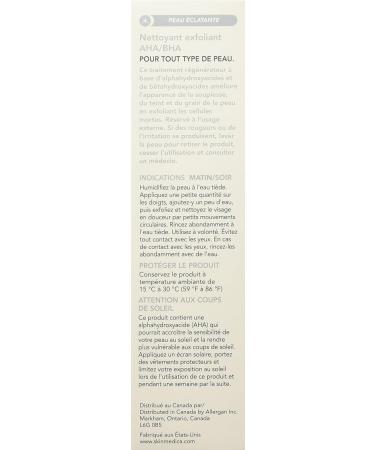 SkinMedica AHA/BHA Exfoliating Cleanser 6 Fl Oz - Gentle Skin Exfoliation - Buy Online on GoSupps.com