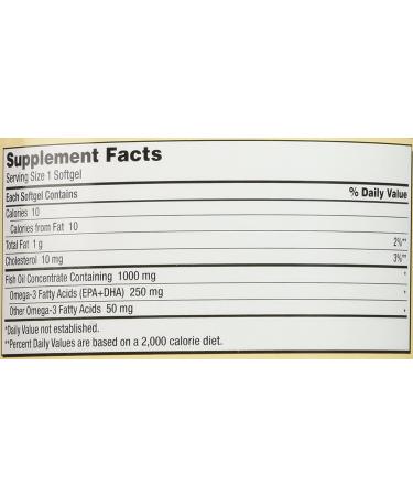 Kirkland Signature Natural Fish Oil Concentrate- 400 Softgels, Omega-3 Fatty Acids - 400 Count - Buy Online on GoSupps.com