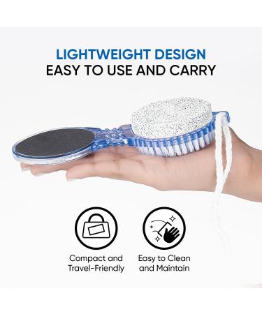 Vega Brosse pieds 4 en 1 la couleur peut varier Brosse de p dicure pour les pieds - Buy Online on GoSupps.com