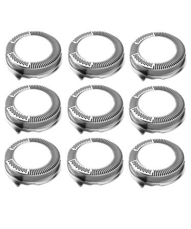 T te De Rechange HQ8 Et Lame De Rasoir HQ8505 Compatible Avec Philips AT921 AT940 PT870 PT870CC PT875 PT877 PT878 PT925 PT927 PT920 PT921 PT922 PT923 PT924 PT925 PT927 PT920(9pcs)