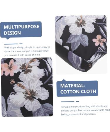 Subsofan Women's Storage Bag for Menstruation & Cosmetics | Small Zippered Bag for Tampons & Bandages - 1 Piece - Buy Online on GoSupps.com
