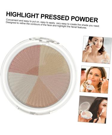 Hemoton 1 Box Highlight Powder Highlight Pressed Powder Shimmer Powder for Face Female Beauty Makeup Face Powder Foundation Women Face Makeup Face Shimmer Powder Shiny Face Cosmetics - Buy Online on GoSupps.com