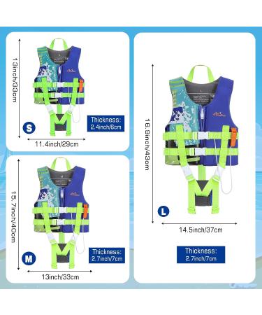 MoKo Kids Swimming Vest - Clearanced Swim Vests for Toddlers - S/M/L Indigo Size - Buy Online on GoSupps.com