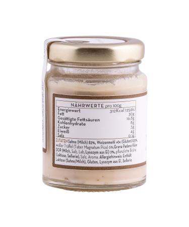 Feinkost Luigi Truffle Sauce with 6% White Truffles - Gourmet 90g for Culinary Delights - International Shipping Available - Buy Online on GoSupps.com