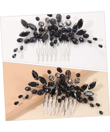 Healeved Bridal Rhinestone Hair Comb Wedding Hair Comb Hair Accessories for Wedding Bride Rhinestone Hair Comb Wedding Bride Hair Comb Women Hair Side Comb Bridal Hair Comb Women Hair Comb - Buy Online on GoSupps.com