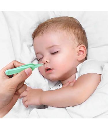 Euppsiiu 10-Piece Baby Nose Tweezers Set | Multi-Colored Plastic Nose Cleaning Tweezers | Safe Round Head Design for Baby Care - Buy Online on GoSupps.com