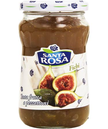 Italian Gourmet E.R. Lot of 6 fig jams Santa Rosa - Figs - 350 g + Gourmet Italian Pulp 400 g