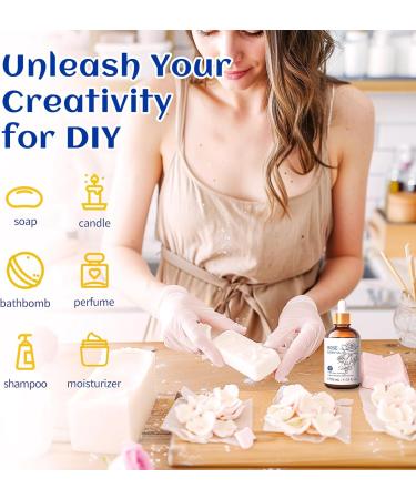 HIQILI 30ML Rose Essential Oil & 30ML Peony Fragrance Oil for DIY Diffuser - Buy Online on GoSupps.com