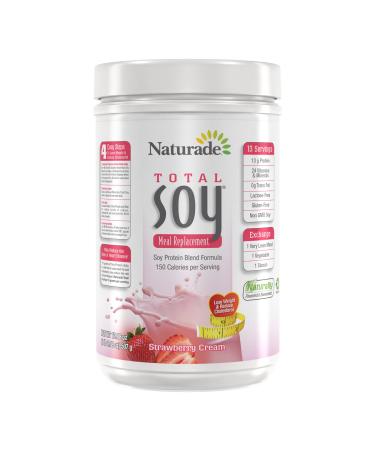 Naturade Total Soy Meal Replacement Strawberry Cream 17.88 oz (507 g)