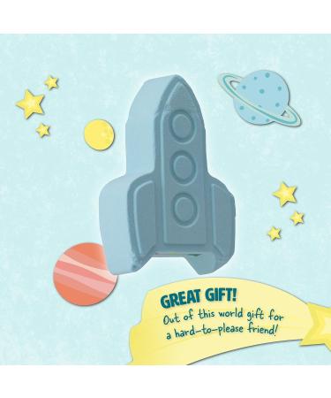 Paladone Emporium Rocket Ship Bath Bomb - Chamomile Essential Oil | Colorful Rainbow Fizz for Relaxing Baths - Buy Online on GoSupps.com