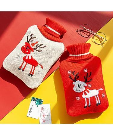 Shop MAIES 2L Heat Bottle - Knitted Embroidery Water Bag for Optimal Warmth | International Shipping Available - Buy Online on GoSupps.com