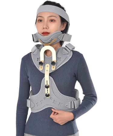 Uziah Head Neck Thorax Orthosis - Adult Surgical Support Fracture Rehabilitation & Cervical Traction Aid - Buy Online on GoSupps.com