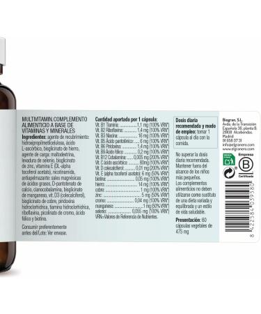 ELGRANERO VEGAN COMPLEX 60cap is a nutritional supplement in traditional tablet form It can be taken once or more times a day as advised The package contains 60 capsules This makes it simple - Buy Online on GoSupps.com